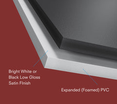 Black Sintra VERS PVC Multi Packs
