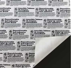 Self Adhesive Black Foam Board - Any Size You Want - Pack of 10