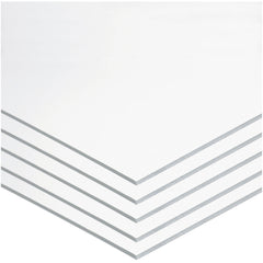48 x 96 x 3/16th White Foam Board 25 Sheet Case