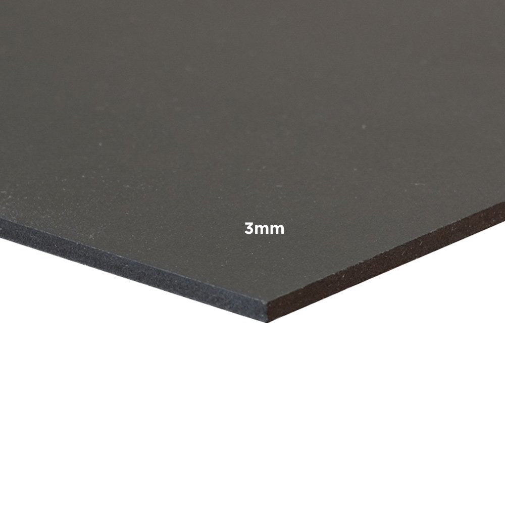 3mm Black Komatex PVC Multi Packs