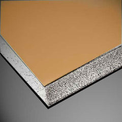 48" x 96" x 1/2" Natural Kraft Gatorfoam Gator Board 12 pack