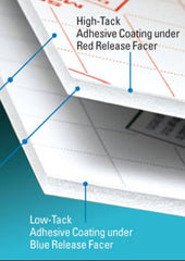 Gilman 24 x 36 x 3/16th White Self Adhesive Foam Board 25 Sheet Carton High Tack