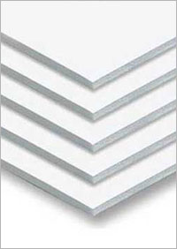 8" x 10" White Foam Board 45 pieces