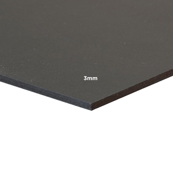 3mm Black Komatex PVC Multi Packs